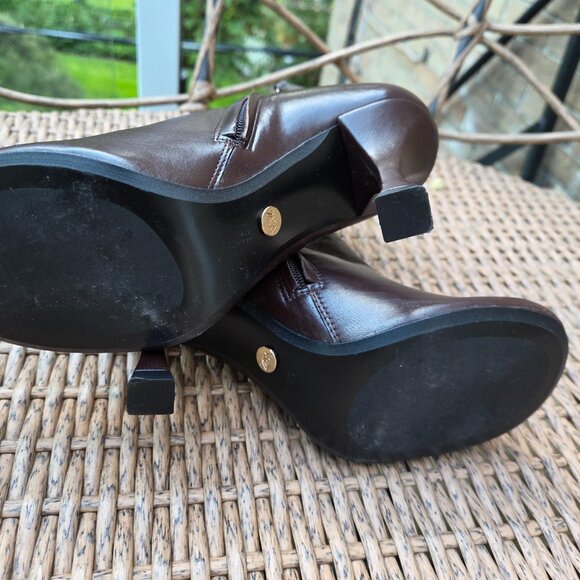 Never Worn Ankle Leather Boots Zara - Picture 11 of 15